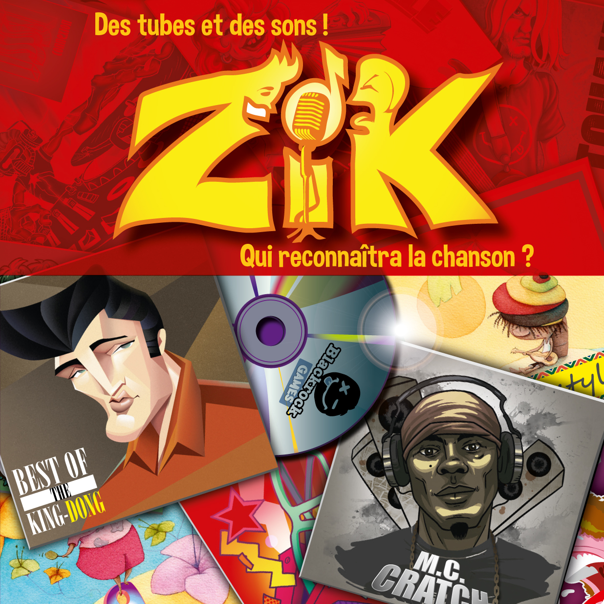 Boite Jeu Zik par Flip-Flap Editions