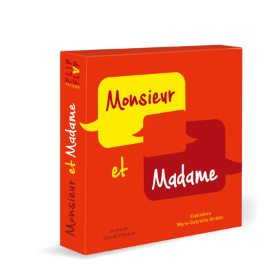 Jeu Monsieur et Madame par Flip Flap Editions