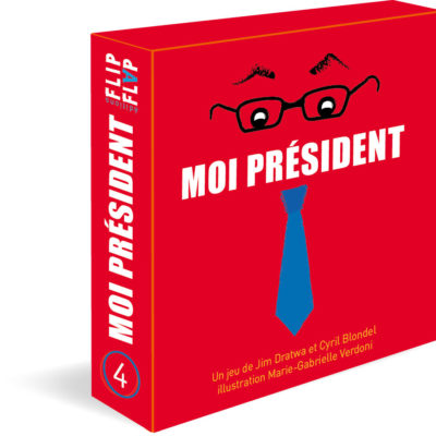 Jeu de cartes Moi Président - Flip-Flap Editions