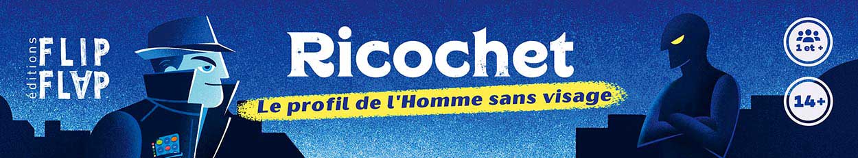 Ricochet 2 Banniere Homme sans visage