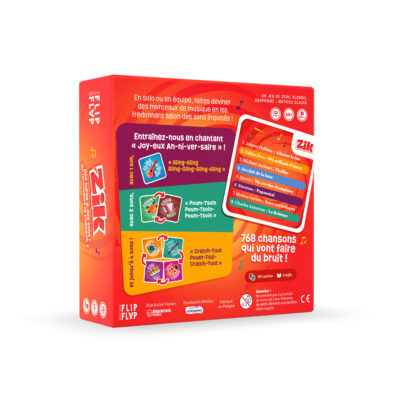 Boite Jeu ZiK par Flip-Flap Editions