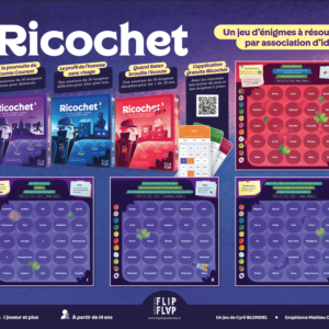 Tapis de jeu Ricochet de Flip Flap Editions