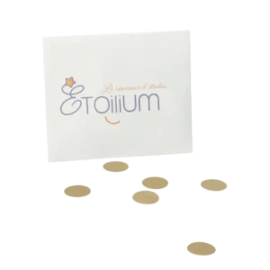 Enveloppe 120 gommettes à gratter